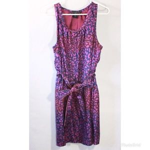 Marc By Marc Jacob Purple Printed Silk Dress